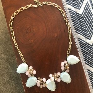 Princeton teardrop cluster necklace